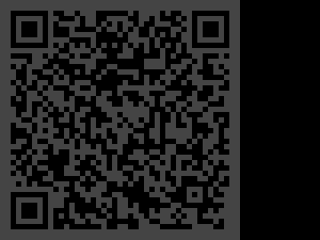 stock SeedSigner: QR display screen. The device displays the multisig account key as a static QR.