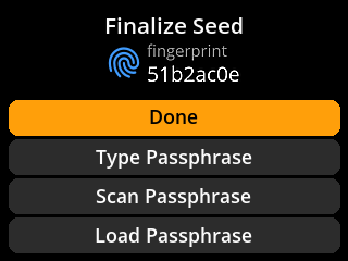 Signer A: seed loaded