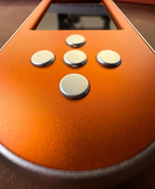 SeedSigner+ Premium, orange buttons